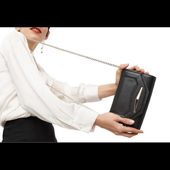 Mimco Handbags - Black Mimco Leather Shoulder bag with dust bag